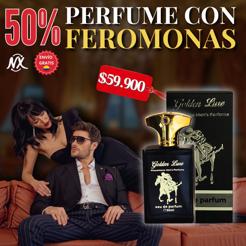 PERFUME GOLDEN LURE FEROMONAS 50 ML