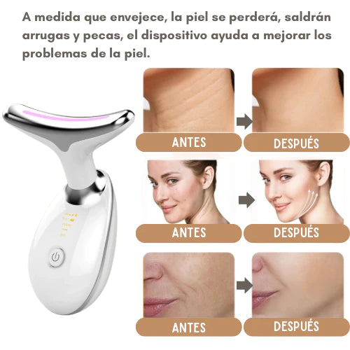 Micro Glow™ Eliminador de Papada y Masajeador Facial