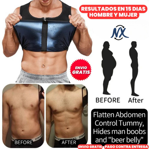 Chaleco Reductor Efecto Sauna Hombre Y Mujer I SaunaVest™